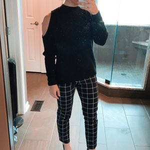 Cold Shoulder Sweater